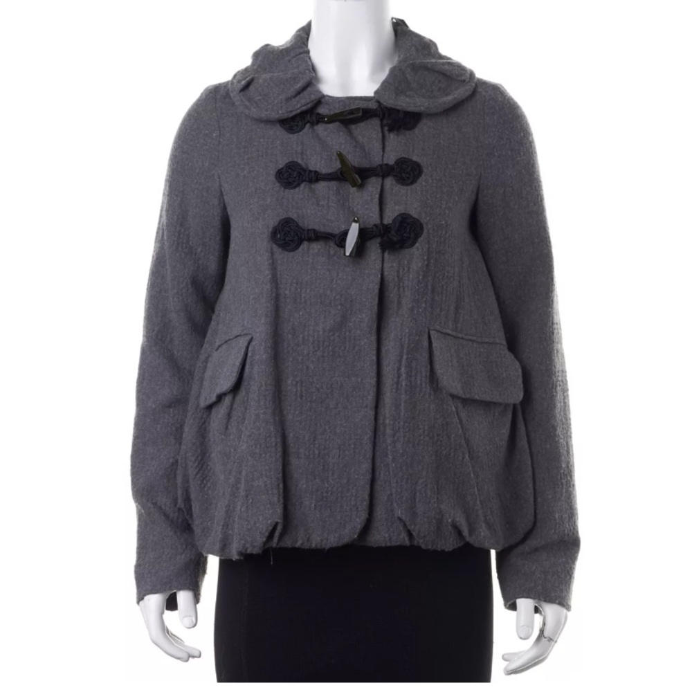 🔥MARC JACOBS GrAY Toggle Jacket